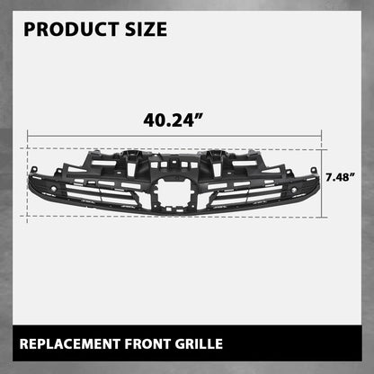 G-PLUS Front Grille Compatible with Toyota Prius 2019-2022 5310147110, TO1200448 Black