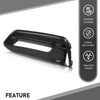 G-PLUS Front Bumper Fog Lamp Bezel Light Cover Left Driver Compatible with Honda Accord Sedan 2018-2020 Black