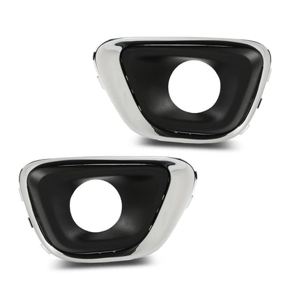 G-PLUS Fog Light Cover Trim Compatible with Jeep Compass 2011-2017 Driver and Passenger Side 68213205AA
