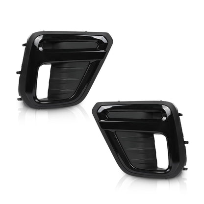 G-PLUS Front Fog Light Cover Bezel Trims, Compatible with Subaru Forester 2019, LH Driver & RH Passenger Side 2PCS, 57731SJ140, 57731SJ150