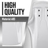 G-PLUS Front & Rear Liner Fender Complete Set Compatible with Honda ATC350X 1985-1986 White