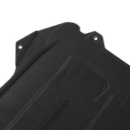 G-PLUS Engine Splash Shield Under Cover Compatible with Ford Focus 2012-2018 Fit Ford C-Max 2013-2018 Fit Ford Transit Connect 2014-2017 Black Engine Splash Guard