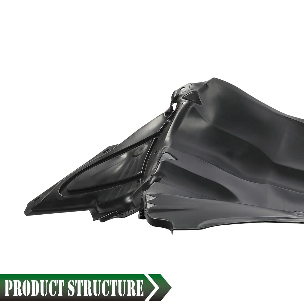 G-PLUS Front Left Driver Side Fender Liner Compatible with 2013-2016 Sentra FE+S 2013-2019 Sentra S SL SR SV Left Front Splash Shield Fender Liner NI1248133 638413SH0A