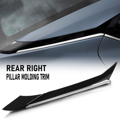 G-PLUS Pillar Molding Trim Rear Right Side Compatible with Nissan Maxima 2016-2021 788729DJ1A 788729DD0A