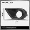 G-PLUS Fog Light Bezel Cover Set Compatible with Subaru Forester 2.5i Model 2014-2016,Not Fit XT Models,Not Fit Forester 2.0XT Model 57731SG030