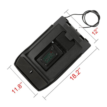 G-PLUS Center Console Lid Repair Kit Arm Rest Latch W/Charging Compatible with GMC Sierra/Yukon/Chevy Silverado/Suburban 1999-2007
