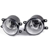 G-PLUS Bumper Fog Lights Compatible with 2011-2013 Toyota Corolla Altis Clear Driving Fog Lamps Accessories Driver & Passenger Side Pair