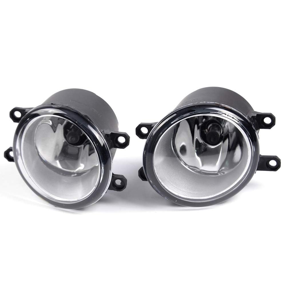 G-PLUS Bumper Fog Lights Compatible with 2011-2013 Toyota Corolla Altis Clear Driving Fog Lamps Accessories Driver & Passenger Side Pair