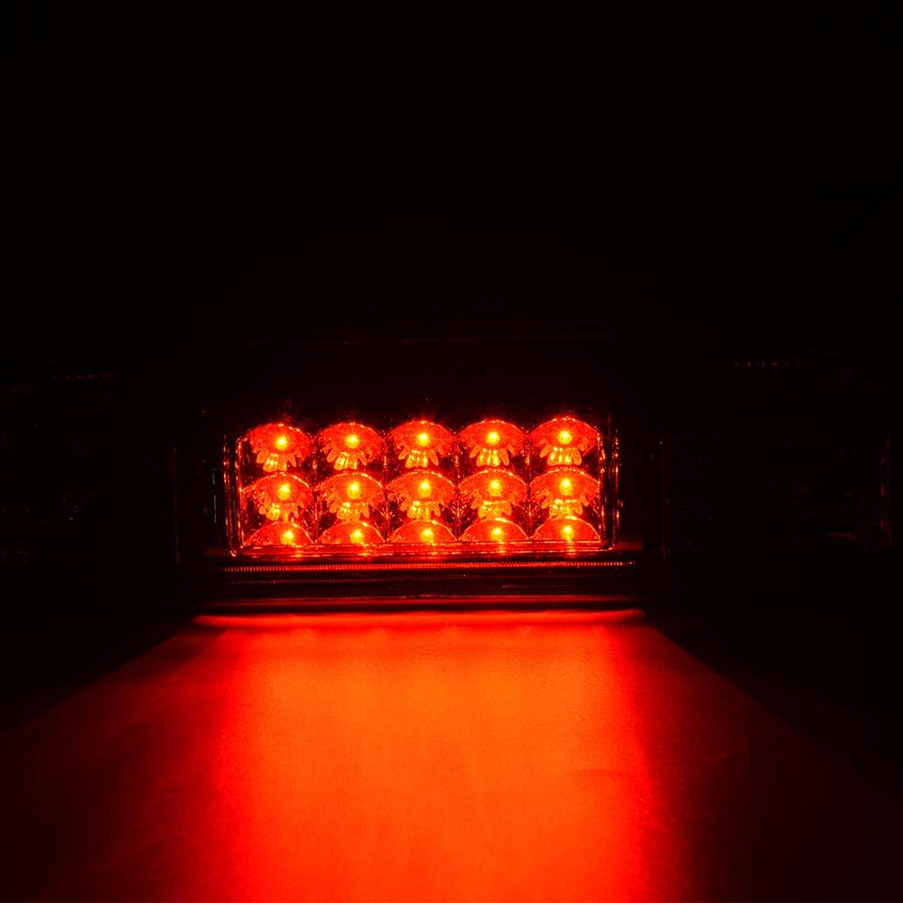 G-PLUS LED 3rd Third Brake Light Led Tail Light Compatible with Ford F150 Lobo 2004-2008 /Fit Ford Explorer 2007-2010/Fit Lincoln Mark LT 2006-2008 High Mount Brake Light Smoky Lens Black Housing