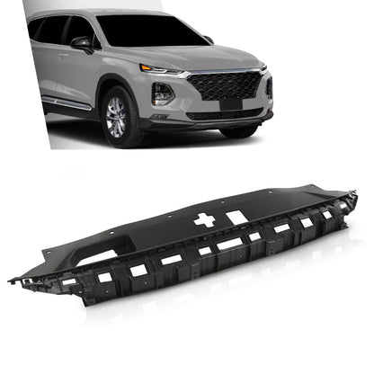 G-PLUS Upper Radiator Support Cover Compatible with Santa Fe 2019-2020 Accessory Black