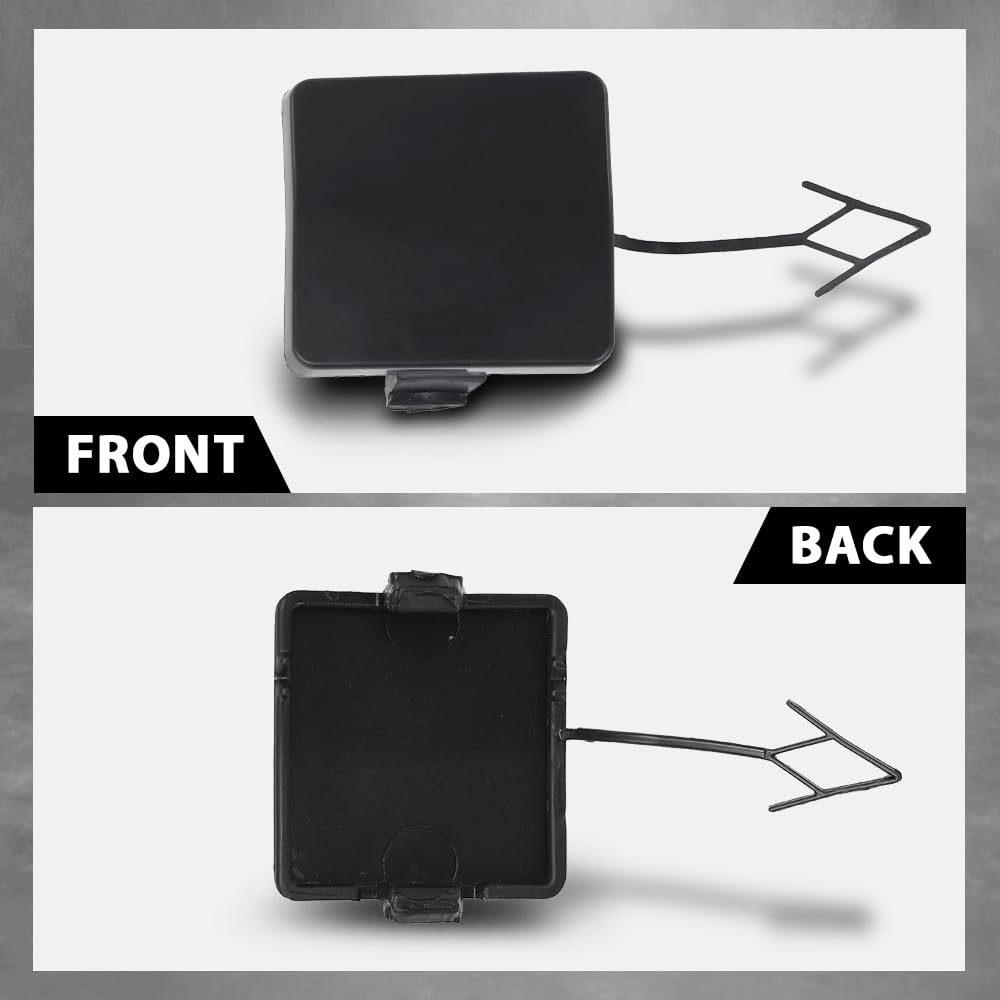 G-PLUS Front Bumper Tow Cap Compatible with Dodge Journey 2011-2016 Black 1TX87TZZAB