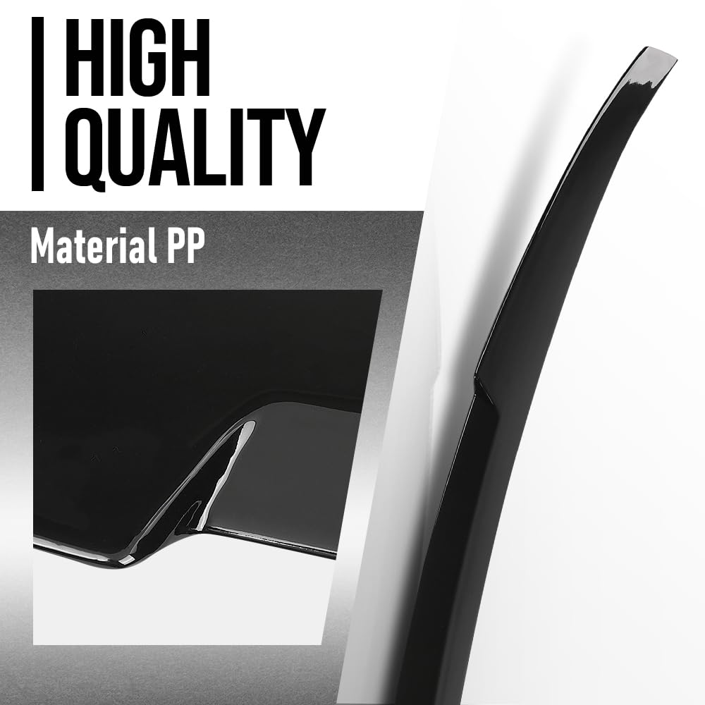 G-PLUS Rear Trunk Spoiler Wing Compatible with BMW G26 4 Series Gran Coupe Models 2021 2022 2023 2024 2025, Fit BMW I4 All Models 2022 2023 2024 2025 Rear Spoiler Gloss Black