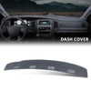 G-PLUS TPE Dash Defrost Vent Cover Cap Overlay Compatible with Dodge Ram 1500 2002-2005/ Fit Ram 2500 3500 2003-2005 Upper Dashboard Panel Blue