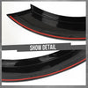 G-PLUS 4PCS Fender Flares Compatible with Ford F250 F350 Super Duty 2011-2016, Left & Right Wheel Trim Opening Molding, Factory Style