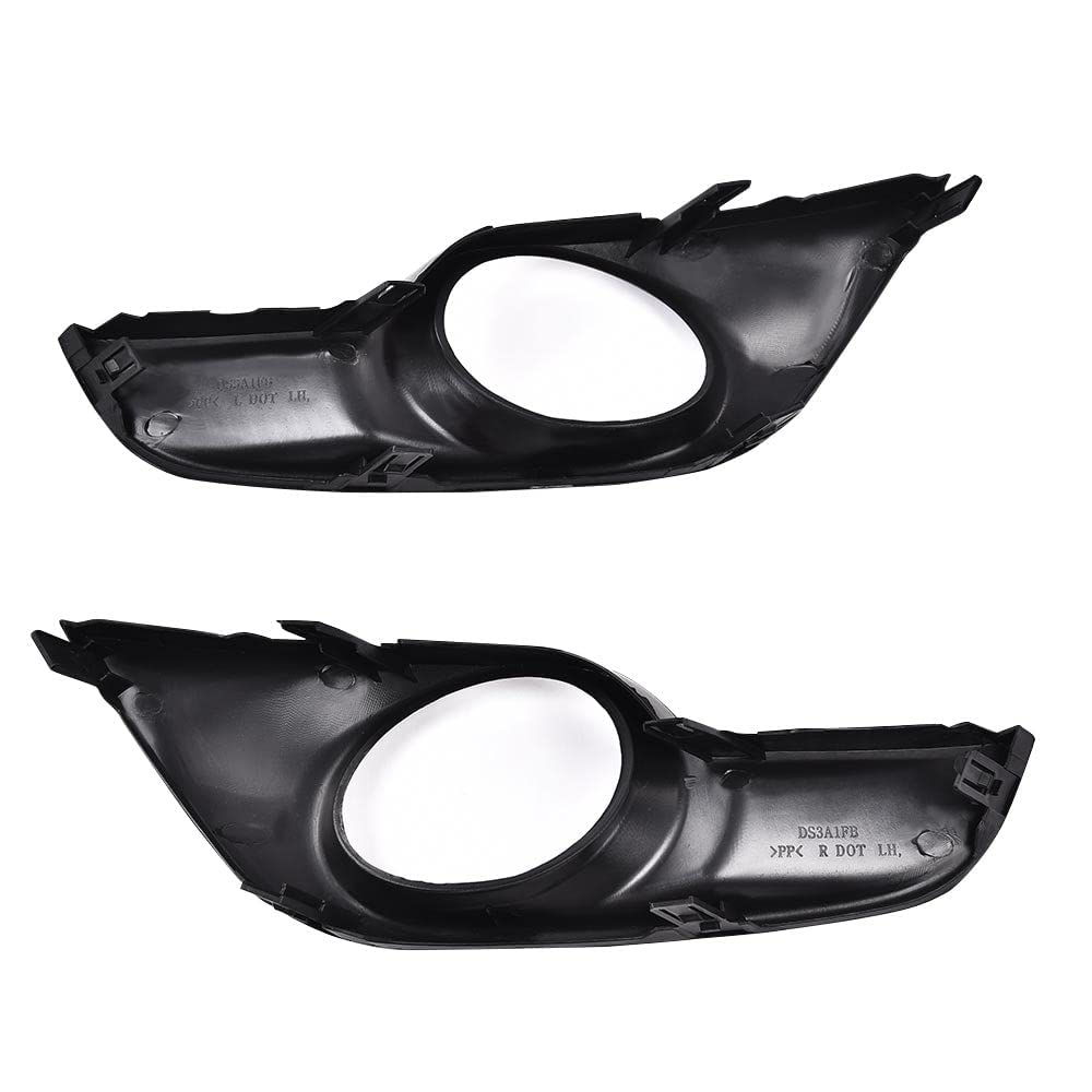 G-PLUS Auto Front Bumper Fog Light Cover Trim Bezel Compatible with 2013-2015 Altima S 2013-2015 Altima Base SL SV Left Driver Right Passenger Side 622563TA0B NI1039115 622573TA0B NI1038115