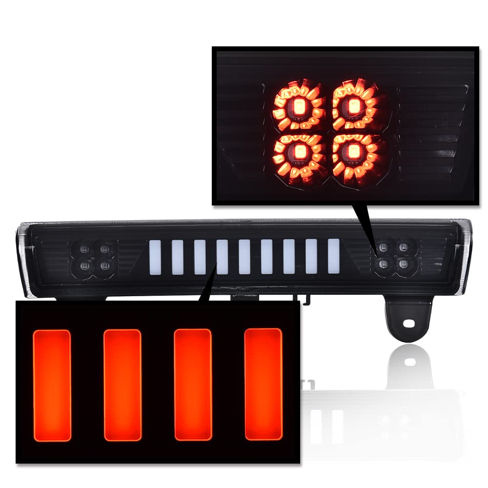 G-PLUS LED Bar Rear Third 3rd Tail Brake Light Stop Lamp Compatible with 2000-2006 Chevy Suburban 1500 2500 2000-2006 Chevy Tahoe/GMC Yukon/GMC Yukon XL 1500 2500 15170955