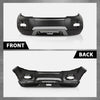 G-PLUS Front Bumper Cover Compatible with Rover Range Rover Evoque 2012-2015, w/o Camera Hole, w/Head Light Washer Holes, 101-59170C, RO1000141, LR072259, LR036137, LR064613, Black