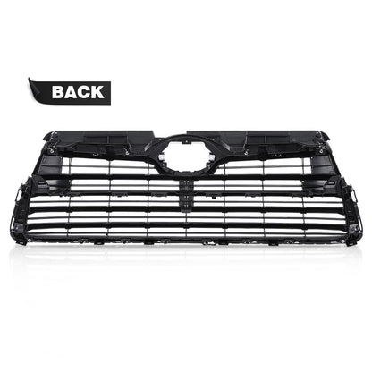 G-PLUS Chrome Front Bumper Upper Grill Grille ABS Compatible with 2014-2016 Toyota Highlander