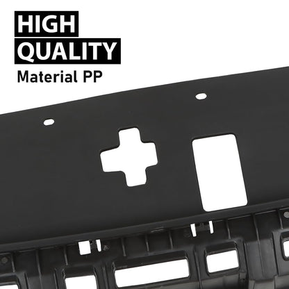 G-PLUS Upper Radiator Support Cover Compatible with Santa Fe 2019-2020 Accessory Black