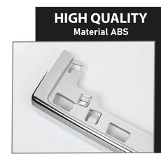 G-PLUS Rear Bumper Trim Step Pad for Jeep Grand Cherokee 2011-2021 Chrome Close-up View