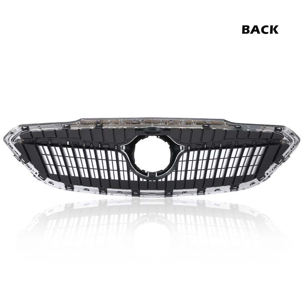 G-PLUS Front Bumper Upper Grille Compatible with 2017 2018 2019 Buick LaCrosse 4-Door
