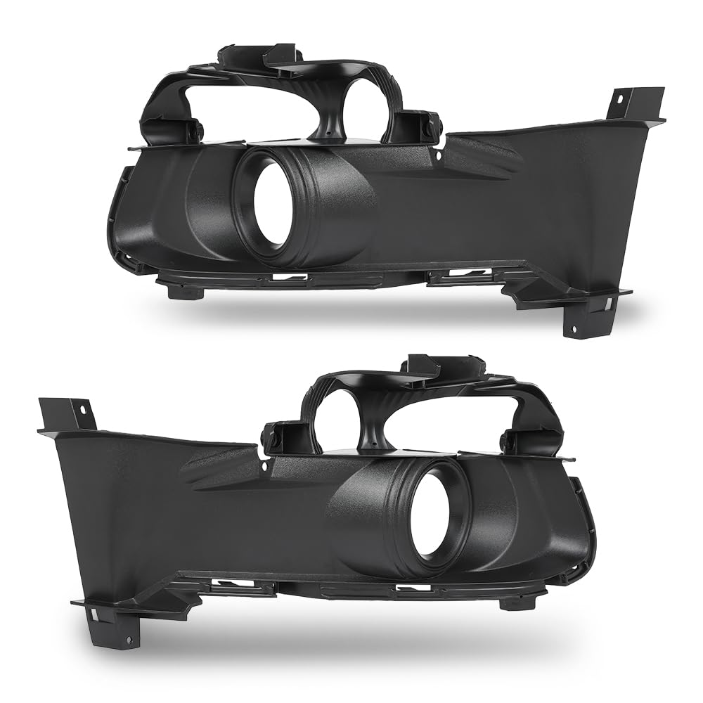 G-PLUS Pair Fog Light Cover Bezel, Compatible with Ford Mustang 2015-2017, LH Driver & RH Passenger Side 2PCS, FR3Z17E811BA, FR3Z17E810BA