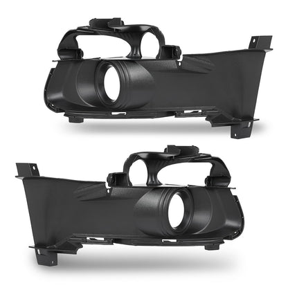 G-PLUS Pair Fog Light Cover Bezel, Compatible with Ford Mustang 2015-2017, LH Driver & RH Passenger Side 2PCS, FR3Z17E811BA, FR3Z17E810BA