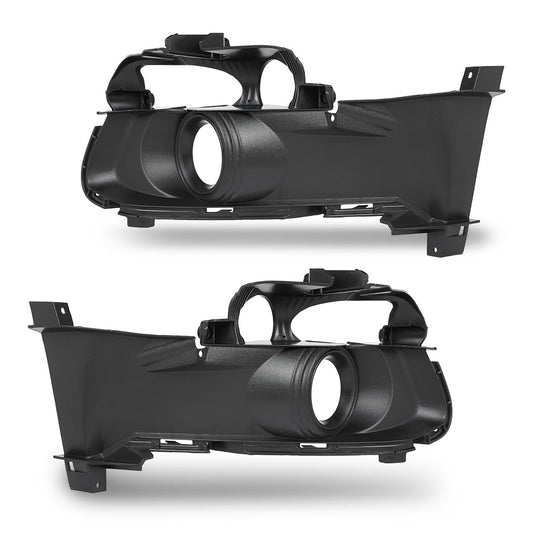G-PLUS Pair Fog Light Cover Bezel, Compatible with Ford Mustang 2015-2017, LH Driver & RH Passenger Side 2PCS, FR3Z17E811BA, FR3Z17E810BA