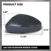 G-PLUS Rearview Mirror Cover Left and Right Side Compatible with Range Rover 2013-2019,Fit Discovery 2017-2020 Black
