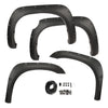 G-PLUS 4PCS Fender Flares Compatible with Toyota Tundra 2007 2008 2009 2010 2011 2012 2013 Wheel Arch Cover Trim, Textured Riveted Pocket Style