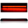 G-PLUS 3rd Third Brake Light High Mount Stop Light Compatible with Chevy Suburban GMC Yukon Tahoe Hummer Pickup Truck 1992-2004 Rear Brake Tail Lamps Red Lens Black Housing