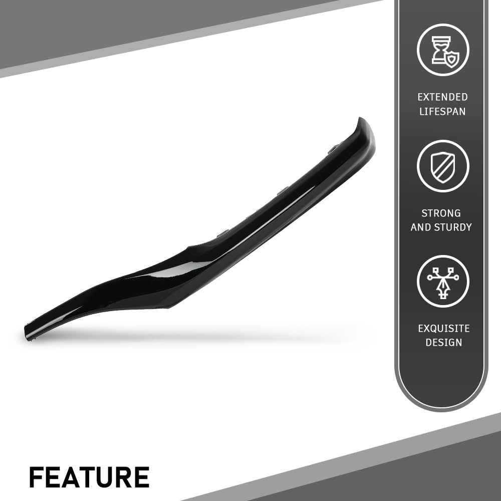 G-PLUS Front Bumper Side Lower Trim Left Matte Compatible with Toyota Camry XSE SE 2021-2023 5312406260