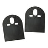 G-PLUS 2500lb 2600lb Steel Upper D Plate Mounting Brackets Air Bag Suspension Pair