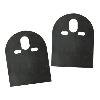 G-PLUS 2500lb 2600lb Steel Upper D Plate Mounting Brackets Air Bag Suspension Pair