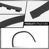 G-PLUS Fender Trim Molding Front Left Compatible with Benz GLA250 (submodel: 4Matic, Base) 2015-2020,Fit Benz GLA45 AMG 4Matic 2015-2019 Textured Black 1568852322