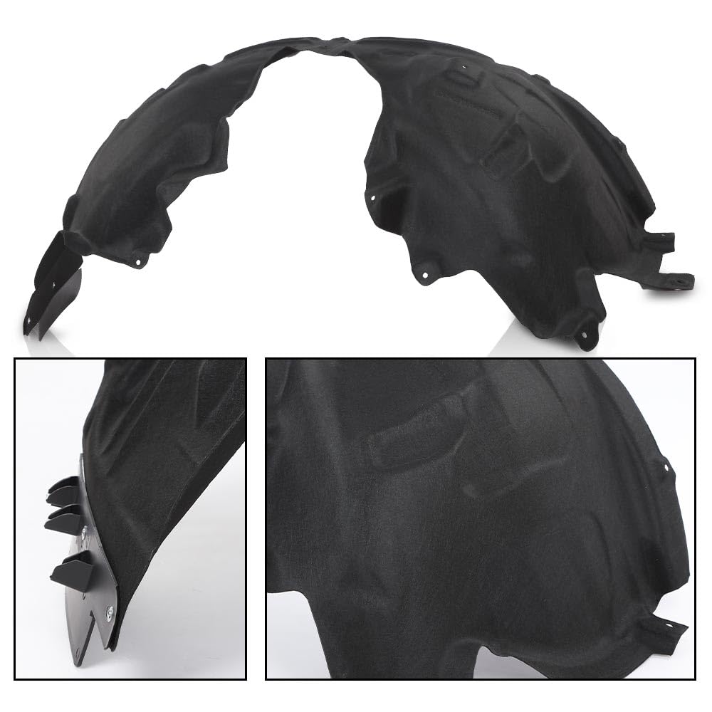 G-PLUS Front Right Inner Fender Liner Compatible with Ford Explorer/Fit Police Interceptor Utility 2020 2021 2022 FO1249204, LB5Z16102A, LB5Z16102B, LB5Z16102C