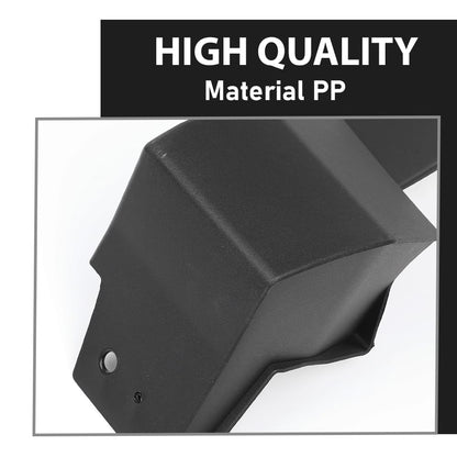 G-PLUS Front Driver and Passenger Side Fender Trims Molding Compatible with Toyota RAV4 2016-2019 TO1291106, TO1290106, 756010R030, 756020R030 Black
