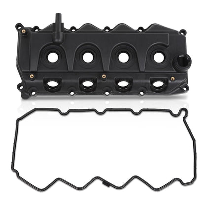 G-PLUS Engine Valve Cover w/Gasket Compatible with Nissan Navara D22 D40 YD25 Engines 13264-VM00A