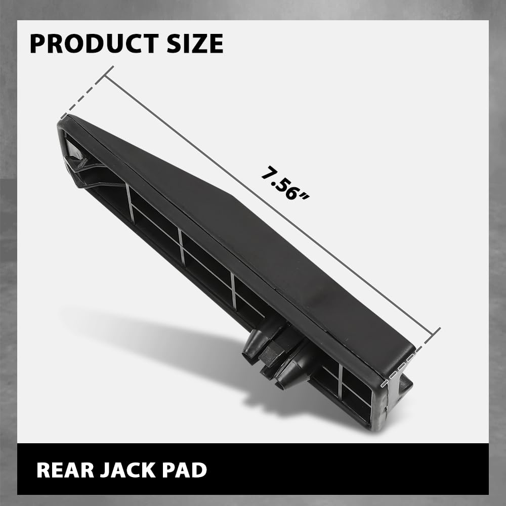 G-PLUS Rear Jack Pad Under Car Support, Compatible with Audi A6 C6 2005-2011, 4F0802847, 4F0 802 847