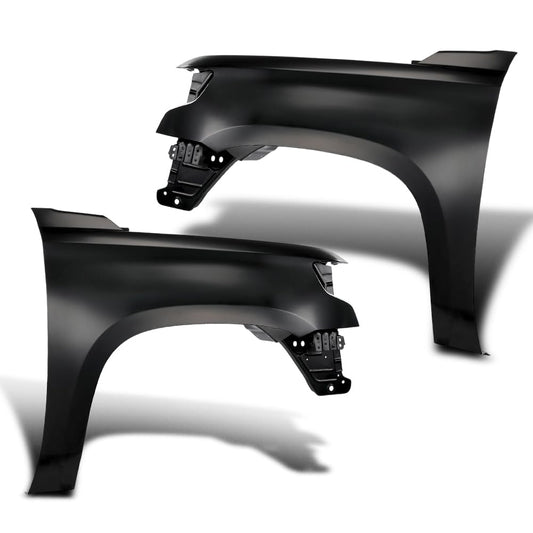 G-PLUS Front Fender Compatible with Chevy Tahoe Suburban 2015-2020 84216910, 22756424, GM1241388, 84216909, 2327219422756420, GM1240388 2PCS Black