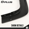 G-PLUS Fender Flares Compatible with Chevy Silverado 1500 2014-2018/Fit Chevy Silverado 2500 3500HD 2015-2019 (6.5' and 8' Long bed, Factory Style Textured), NOT fit GMC Sierra, NOT Fit Dually model
