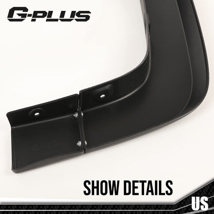 G-PLUS Fender Flares Compatible with Chevy Silverado 1500 2014-2018/Fit Chevy Silverado 2500 3500HD 2015-2019 (6.5' and 8' Long bed, Factory Style Textured), NOT fit GMC Sierra, NOT Fit Dually model