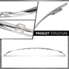 G-PLUS Rear Bumper Trim Molding Chrome, Compatible with Audi A8 Quattro 2011-2014, Fit S8 Base 2013-2014, Fit Models W/o S-Line Package