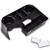 G-PLUS Center Console Cup Holder Compatible with Dodge Ram 1500 2500 3500 1994-1997 Cupholder Replacement Black ABS Plastic