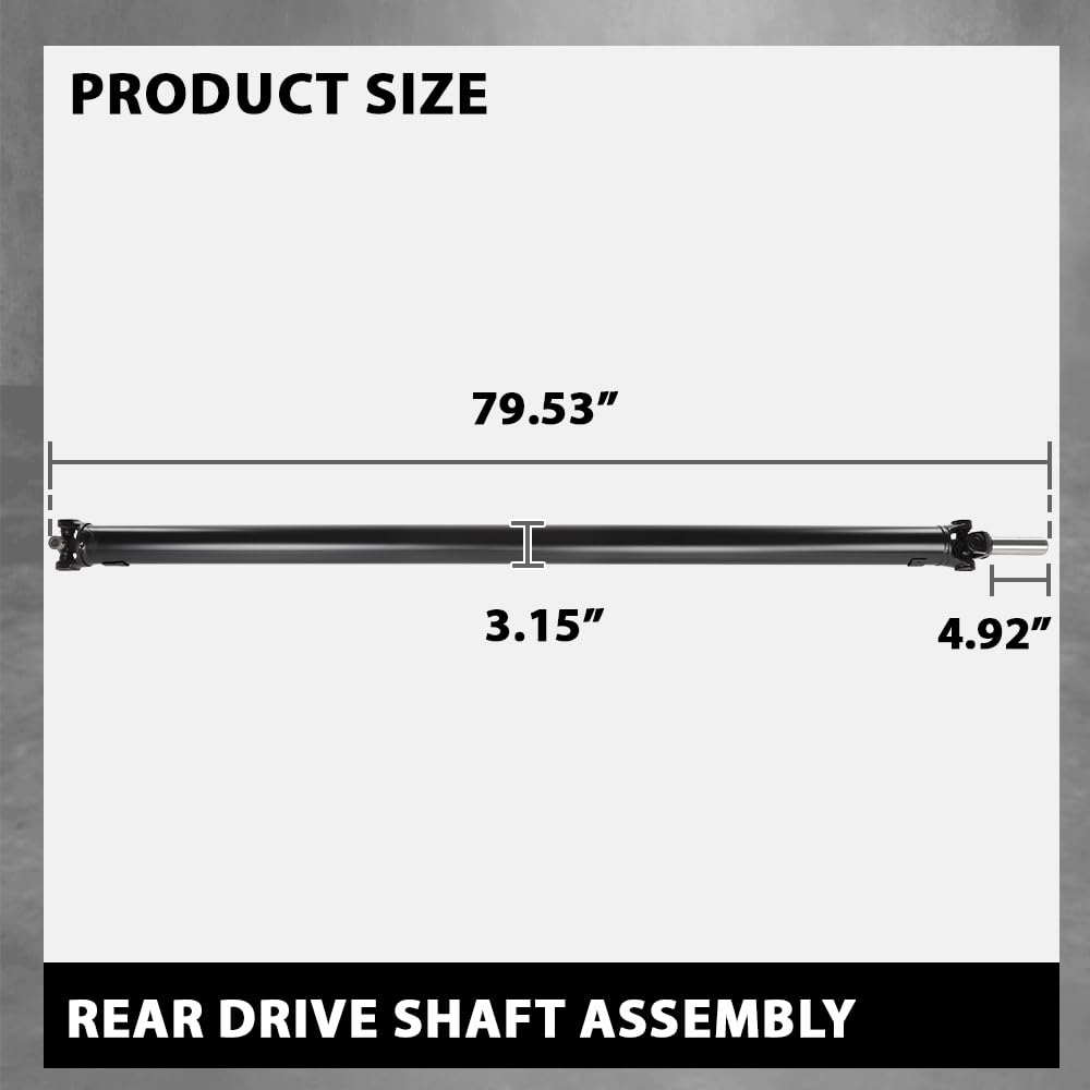 G-PLUS Rear Drive Shaft Assembly Fit Chevy Silverado 1500 GMC Sierra 1999-2006 RWD,Fit Chevy Silverado GMC Sierra 1500 Classic 2007 RWD 936-297