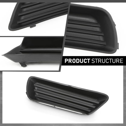 G-PLUS Left Fog Light Cover Compatible with Toyota Camry 2007-2009, Without Fog Light Hole 5212806050, TO2598103