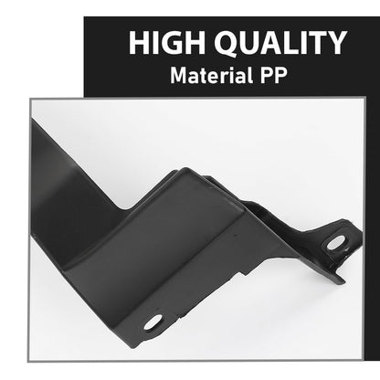 G-PLUS Fender Flare Wheel Arch Trim Molding Front LH Driver Compatible with LX RX350/RX450h (submodel: Base, F Sport) 2016-2019 756010E080, LX1291100 Black