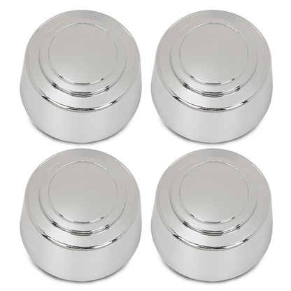 G-PLUS Wheel Center Hub Caps Nut Covers 8 Lug 16 inch Chrome Compatible with Ford F250 F350 Truck 1995-1997/ Fit Ford E150 E250 E350 E450 Van 1995-2008