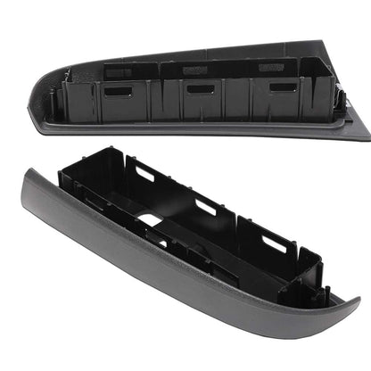 G-PLUS Window Switch Bezel Cover Passenger Side Compatible with Chevy Silverado/GMC Sierra 2003-2007,Fit Chevy Avalanche/Tahoe/GMC Yukon XL 2004-2006,Fit Chevy Suburban 2004-2007 89045121 Dark Gray