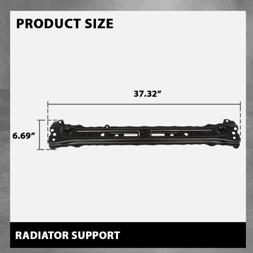 G-PLUS Radiator Support Core Lower Compatible with Lexus NX250 NX350 NX350h Base 2022-2024,Fit Toyota RAV4 2019-2023,Fit Toyota RAV4 Hybrid 2021-2023,Fit Toyota Venza 2021-2023 571040R050